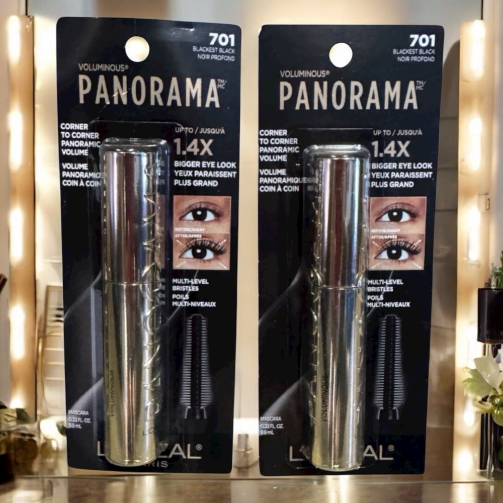 2for1 L’Oreal Panorama Blackest black mascara